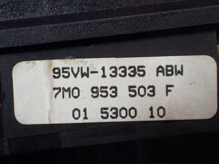 фото №7, Vw sharan i 95-00 переключатель комбинированный света 7m0953503f