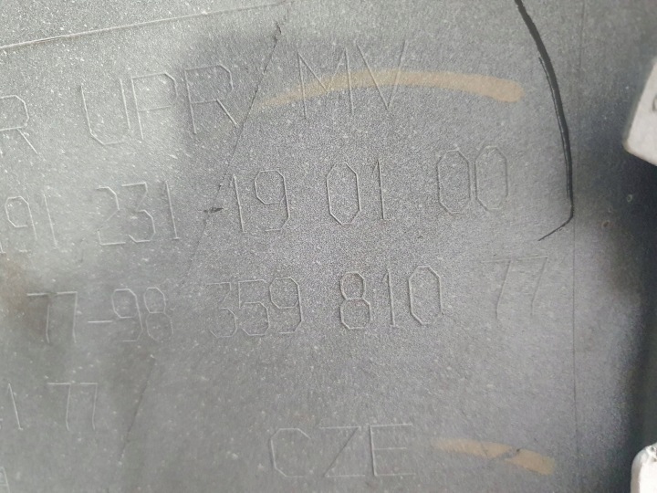 фото №12, Citroen c3 3 iii рестайлинг 20-24 бампер перед передний 9835941177 bez pdc