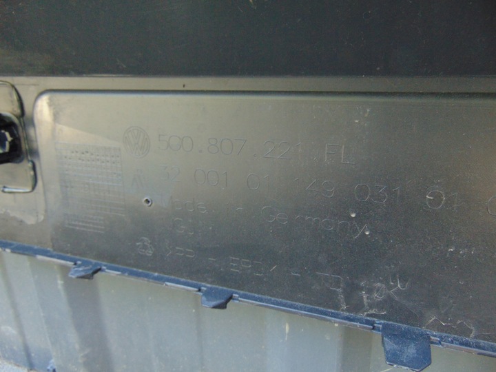 фото №13, Бампер перед переднє vw golf vii рестайлінг 5g0807221fl