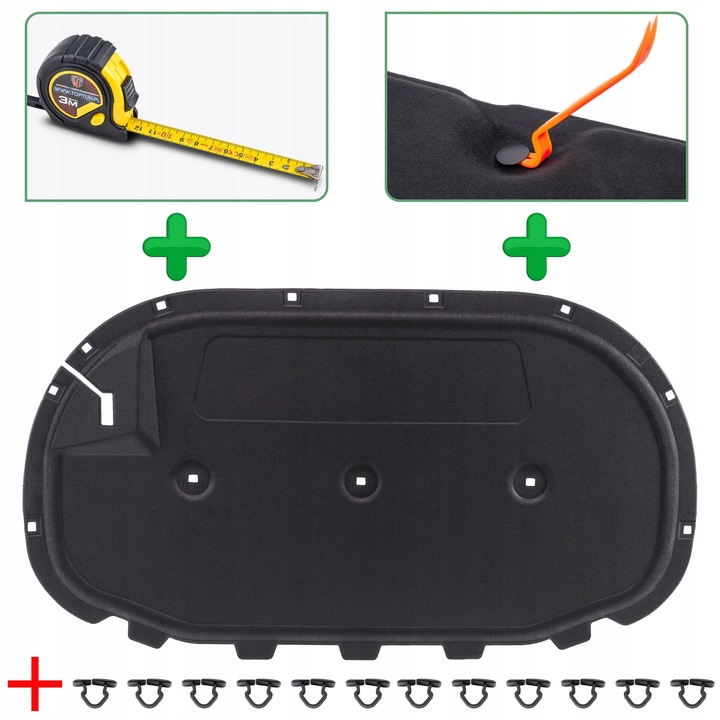 фото №1, Шумоизоляция капота 3g0863831a volkswagen passat b8 3g 2014-2022