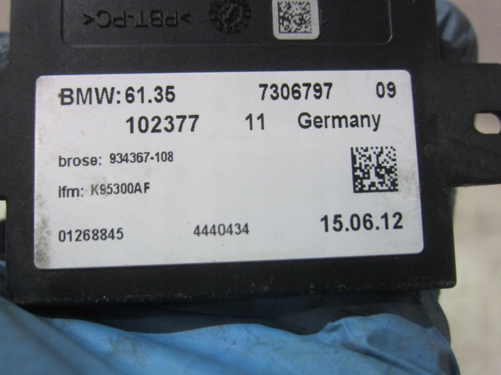 фото №10, Bmw 7 f01 f02 f07 f10 модуль блок управления  smart открывалка 61357422700 61357373991
