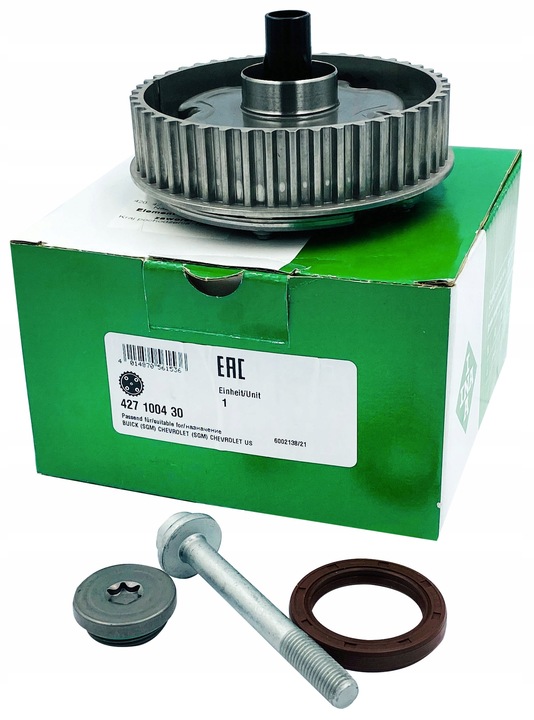 фото №4, Ina фазатор колесо переменных faz всасывающий astra h zafira b vectra c 1.6 1.8