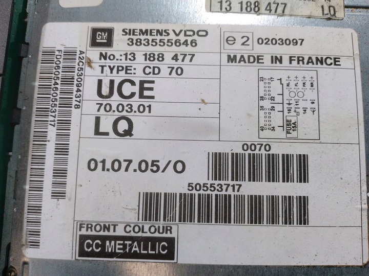фото №12, Радио cd навигация opel vectra c 13188477 383555646 24461297 5w70093