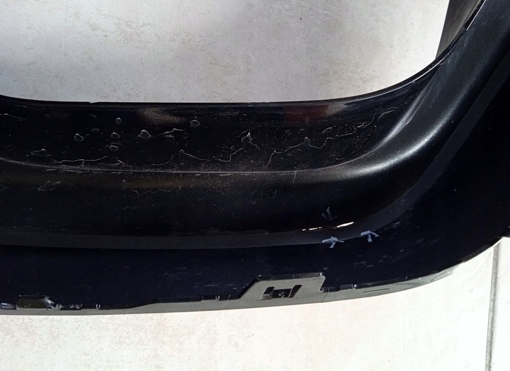 фото №10, Спойлер бампера зад дифузор накладка vw golf viii 8 r-line 5h6