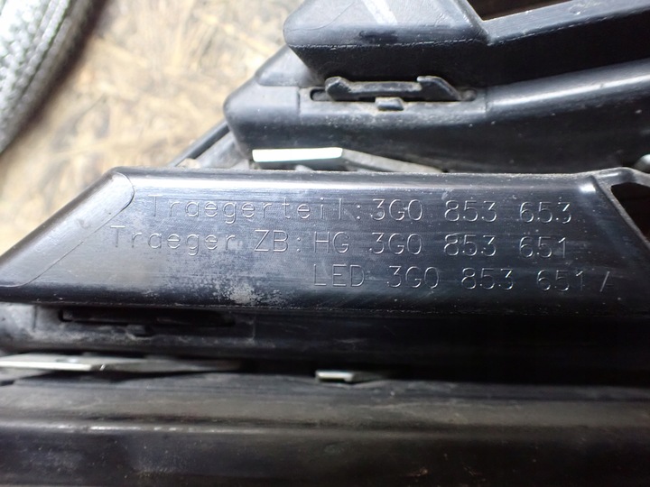 фото №8, Решётка решётка радиатора решётка радиатора бампера перед vw passat b8 3g0853653 8452