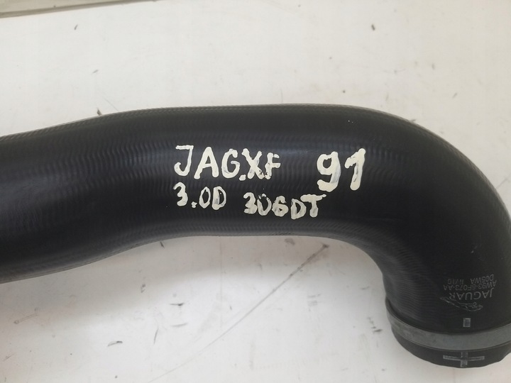 фото №10, Труба повітропровід інтеркулер 3.0 d td 306dt jaguar xf i x250 aw93-6f073-aa