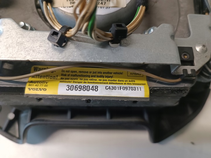 фото №9, Руль подушка подушка безопасности volvo s80 i рестайлинг комплектная