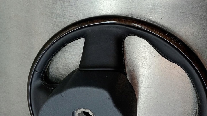 фото №14, Volvo xc90 ii 2014- руль кожа дерево