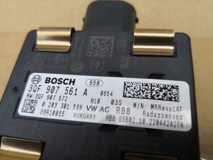 фото №8, Vw seat audi skoda 3qf радар датчик acc дистронік