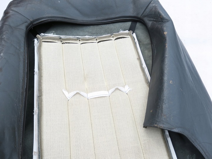 фото №8, Обшивка сині спинка сиденье audi a8 d2