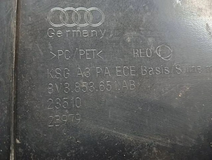 фото №8, M25 audi a3 8v3 рестайлінг 16- решітка радіатора решітка радіатор 8v3853651ab