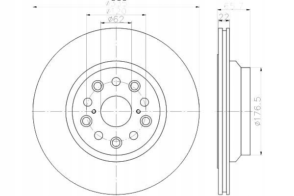 фото №2, Диски гальмівні 2szt lexus зад ls 06- le textar