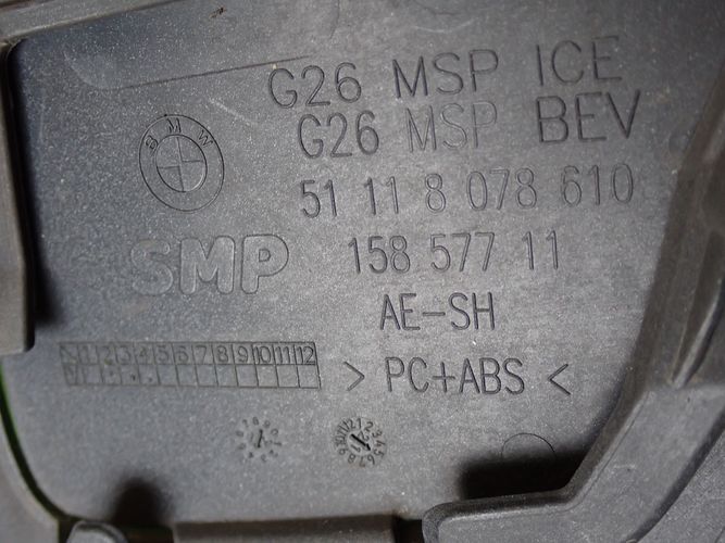 фото №12, Bmw i4 g26 м-пакет бампер переднее перед