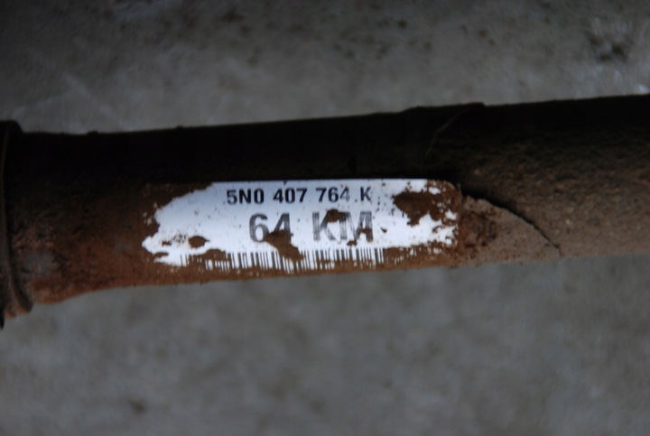 фото №4, Піввісь l / p перед механічна коробка передач 4x4 vw tiguan i 5n0 2.0 tdi 09r