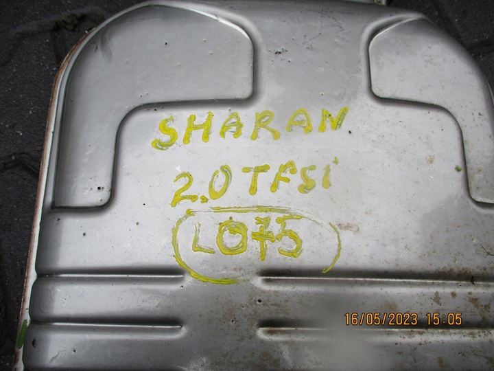фото №7, Глушник вихлоп труба vw sharan 7n0 7n0253611p