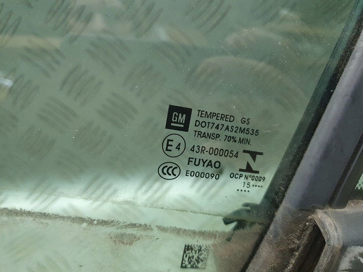 фото №3, Скло двері прокладка хром лівий зад astra k hb