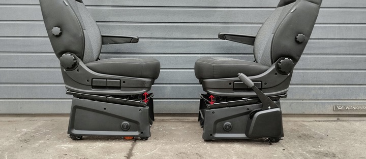 фото №12, Сиденье сиденья левый + правый комплект ducato boxer jumper promaster 23r подушка безопасности
