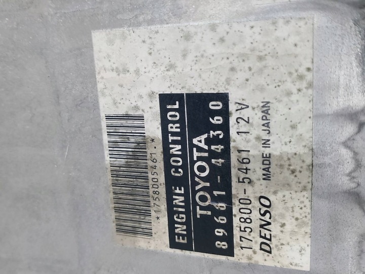 фото №7, Комп'ютер, блок керування  toyota avensis verso 89661-44360 175800-5461 denso 2.0
