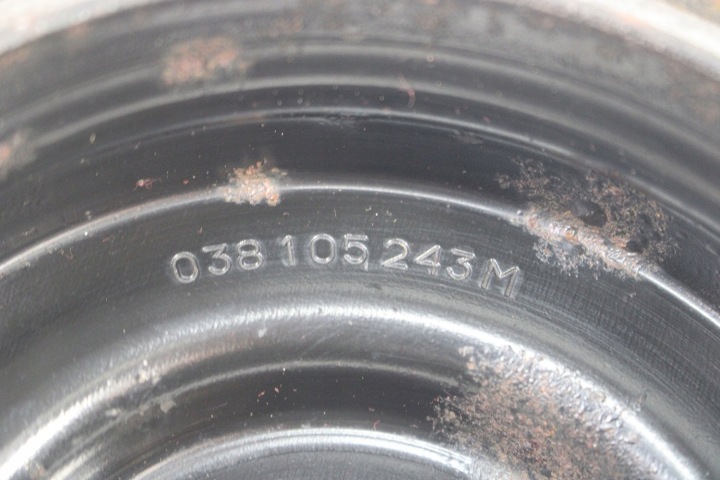 фото №9, Audi vw seat skoda шкив насоса 038105243m 038 105 243 m глушитель колебания поворотный