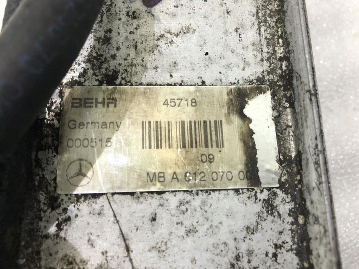 фото №7, Радіаторів масла mercedes w203 w210 61207000