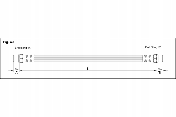 фото №1, Starline шланг гальмівний mercedes автобус перед