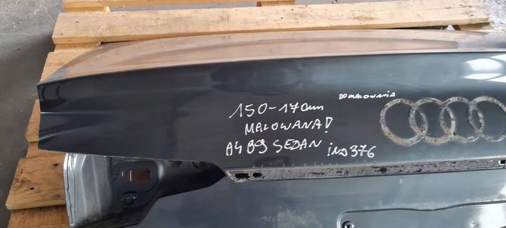 фото №13, A4 b9 8w крышка багажника зад задняя sedan lx7l 8w5827025j