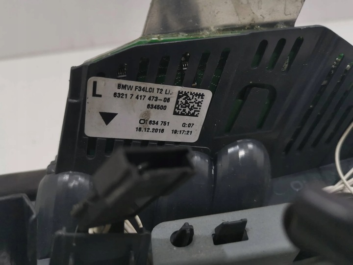 фото №7, Bmw 3 gt f34 lci рестайлінг лампа лівий зад lux