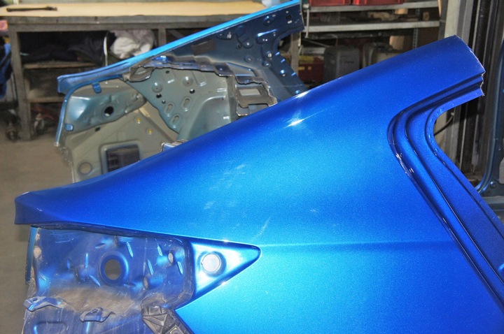 фото №7, Rd206 hyundai elantra vi чверть крило правий зад електричний блакитний металік