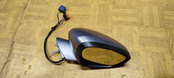 фото №8, Праве дзеркало зовнішні 8154sj 12 pin контактів peugeot 508 10-18r kca петля капота