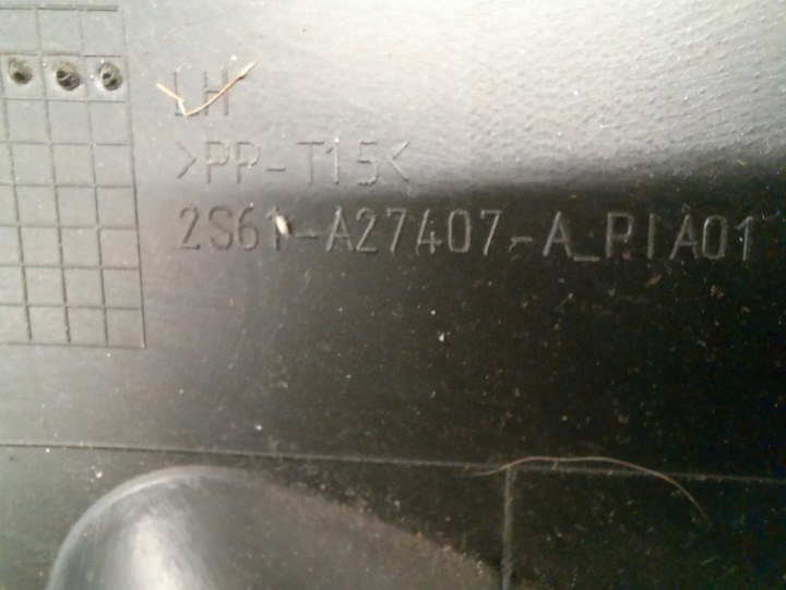 фото №9, Ford fiesta mk 5 v 01-07 дверна карта (обшивка дверей) зад ліва 2s61-a27407