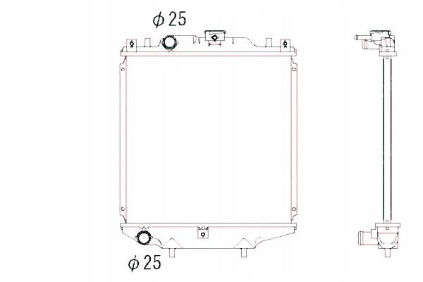 фото №1, Nrf радиаторов daewoo tico suzuki nrf