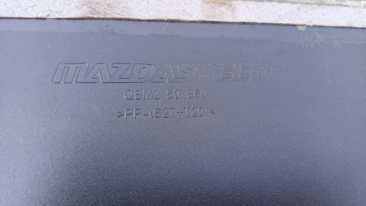 фото №16, Mazda 3 13-19 bm молдинг бампера порога спойлер qbm1519n0 qbm151p10 qbm250360