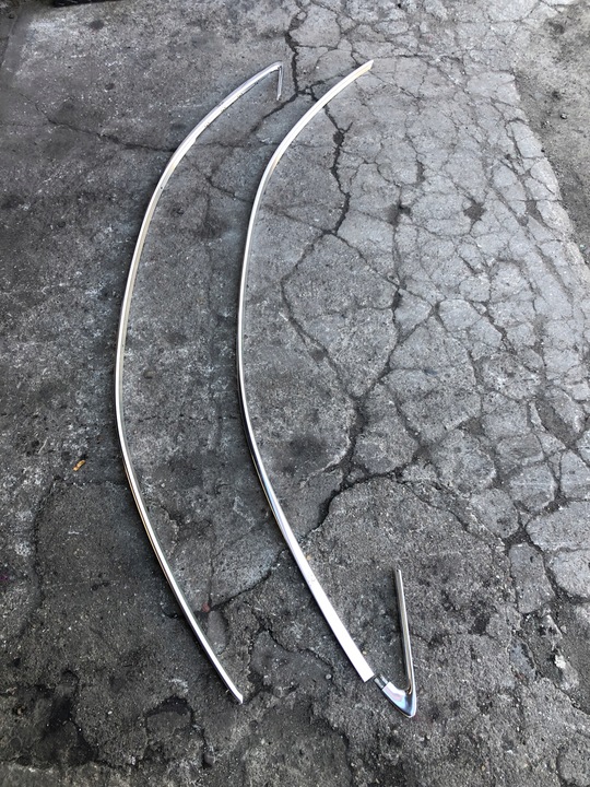 фото №1, Планка кузовна ліва a8 d4 хром