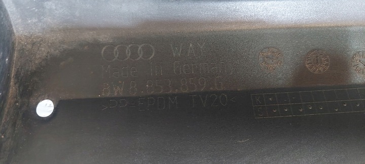 фото №7, Audi a5 rs5 8w6 рестайлінг планка накладка порогова ліва 8w8853859g