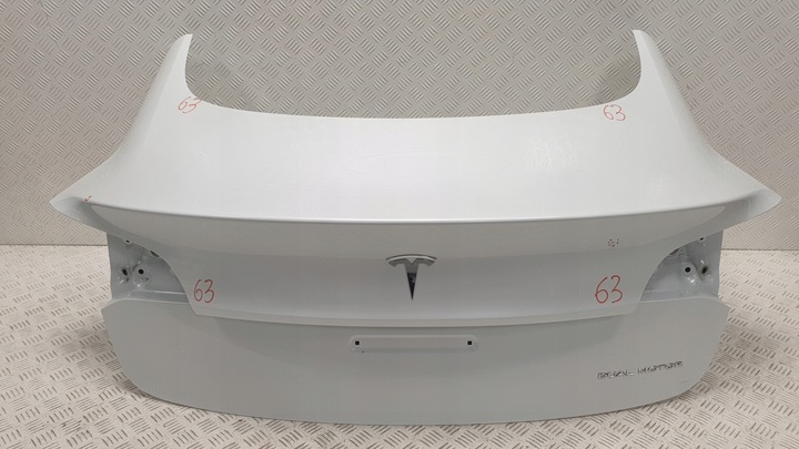 фото №1, Tesla модель 3 крышка багажника задняя зад