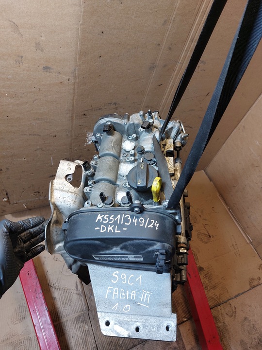 фото №10, Двигун стійка голий skoda fabia iii 1.0 70kw dkl
