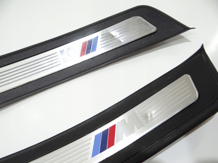 фото №9, Планки накладки пороговые bmw f10 8050054 8050053 комплект m набор