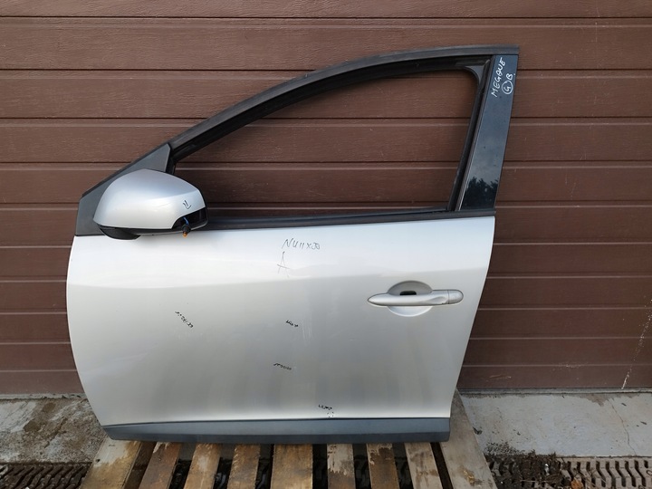 фото №1, Двері ліві лівий перед renault megane iii ted69 5d 5 двері hb 2008-2012