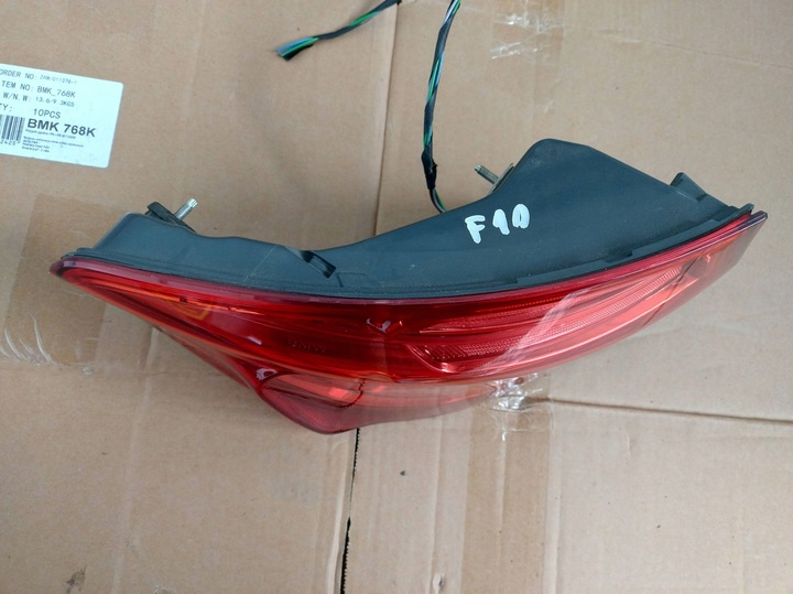 фото №8, Bmw 5 f10 2014-2017 лампа зад задня ліва рестайлінг sedan