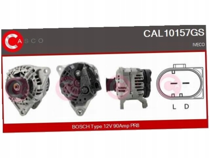 фото №2, Генератор casco cal10157gs
