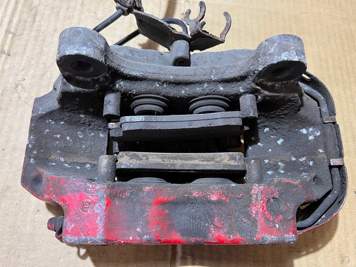 фото №9, Audi q7 4l супорт гальмівний 330mm лівий зад задній 4 поршневий brembo