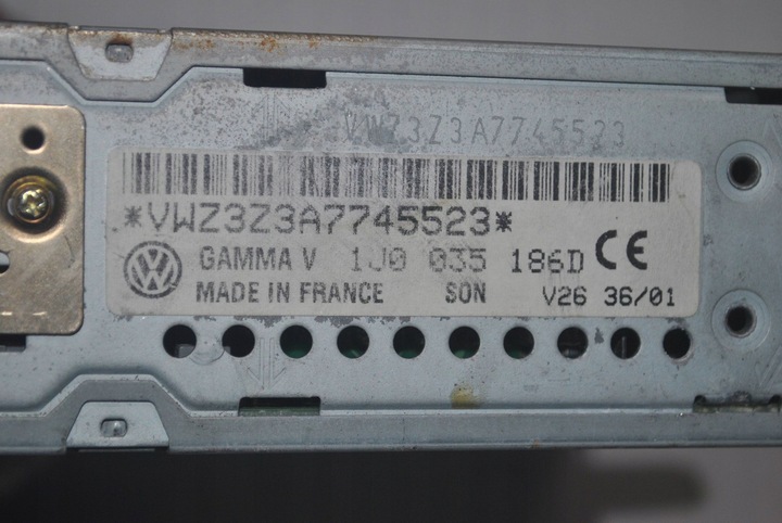 фото №6, Радиопроигрыватель кассета vw polo 9n рестайлинг 1j0035186d