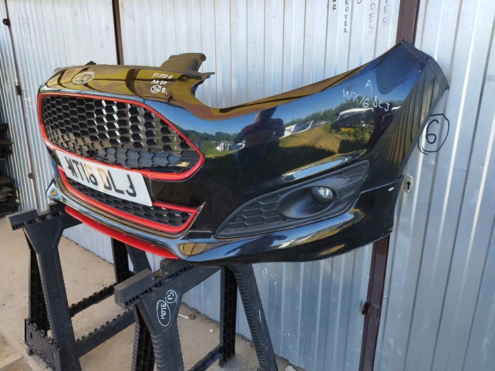 фото №7, Бампер перед ford fiesta vii mk7 рестайлінг 2012-2017 колір dc st-line