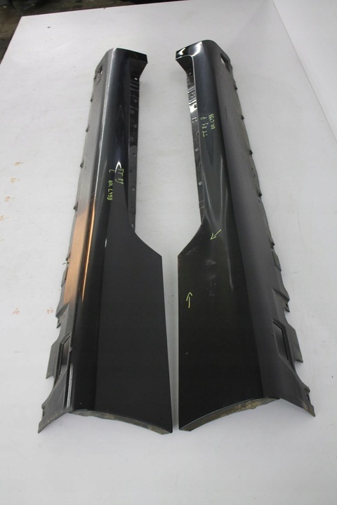 фото №1, Планка накладка пороговая левая audi tt 8j kol. ly9b