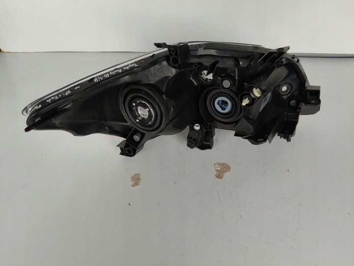 фото №7, Лампа ліва фара toyota auris 10-12 рестайлінг