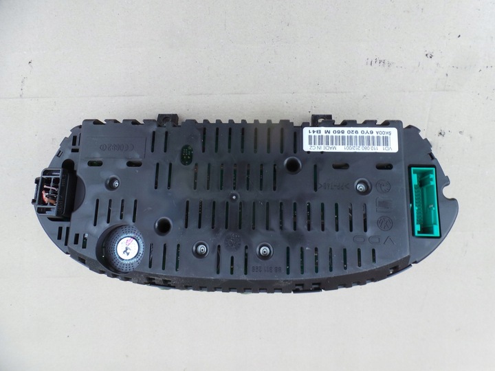 фото №5, Спідометр  прилади skoda fabia i 1.2 6y0920860m