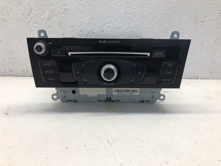 фото №1, S5 a5 a4 b8 q5 рестайлінг радіо audi concert 8r2035186a