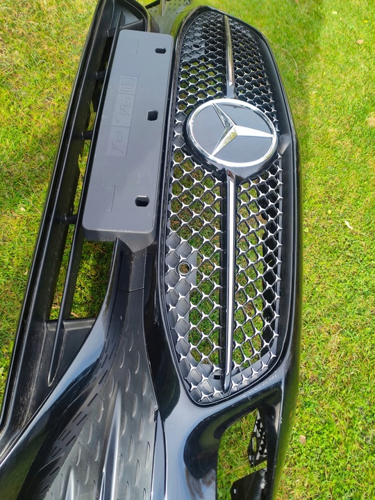 фото №6, Бампер перед mercedes cla w118 amg комплект 2018 решётка радиатора решётка решётка