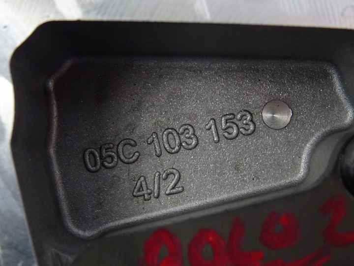 фото №9, Vw polo 2g рестайлінг 1.0 корпус ущільнювач вала клапан 05c103151 05c906455d