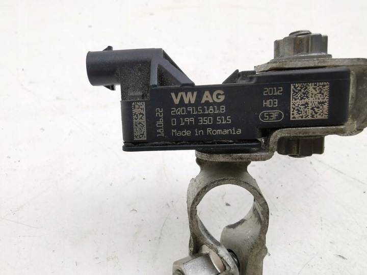 фото №5, Audi a1 2022 минус / клемма / шланг акумулятора